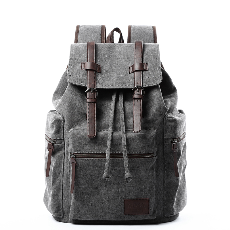 Laptop Bag - MATE ELAN Retro Casual Canvas Backpack