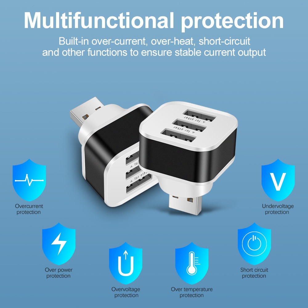 3 Port USB Slots Adaptor USB 3 - Laptop Charger review and price