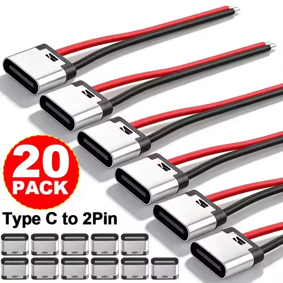 5-20PCS Type-C 2Pin Solder Wir - Usb Hub review and price