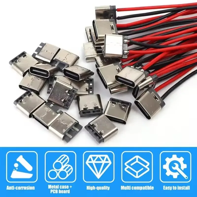 5-20PCS Type-C 2Pin Solder Wir - Usb Hub review and price