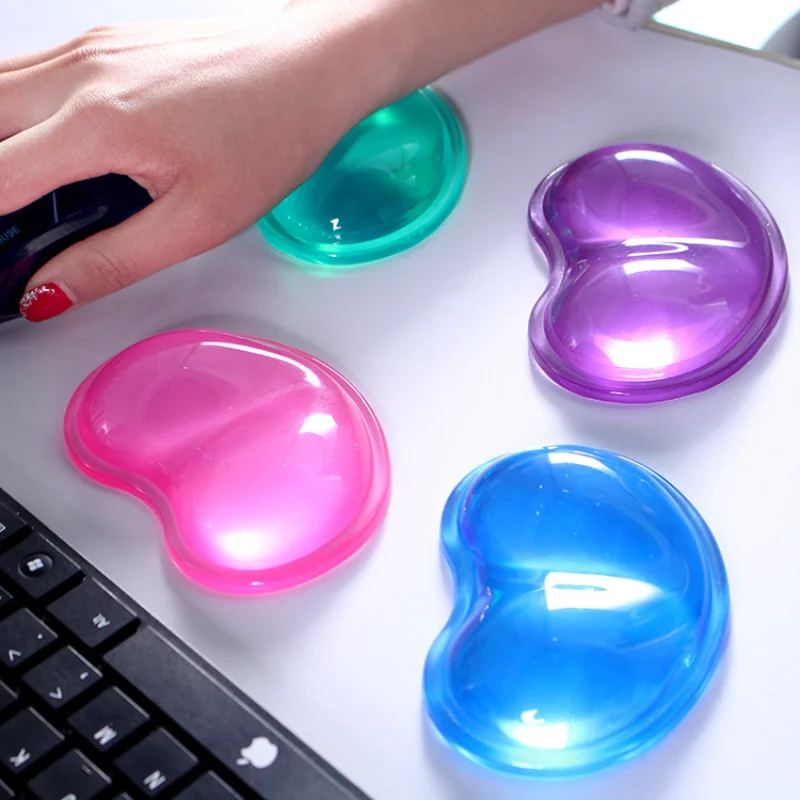 Silicone Gel Wrist Rest Heart- - Laptop Mouse review and price