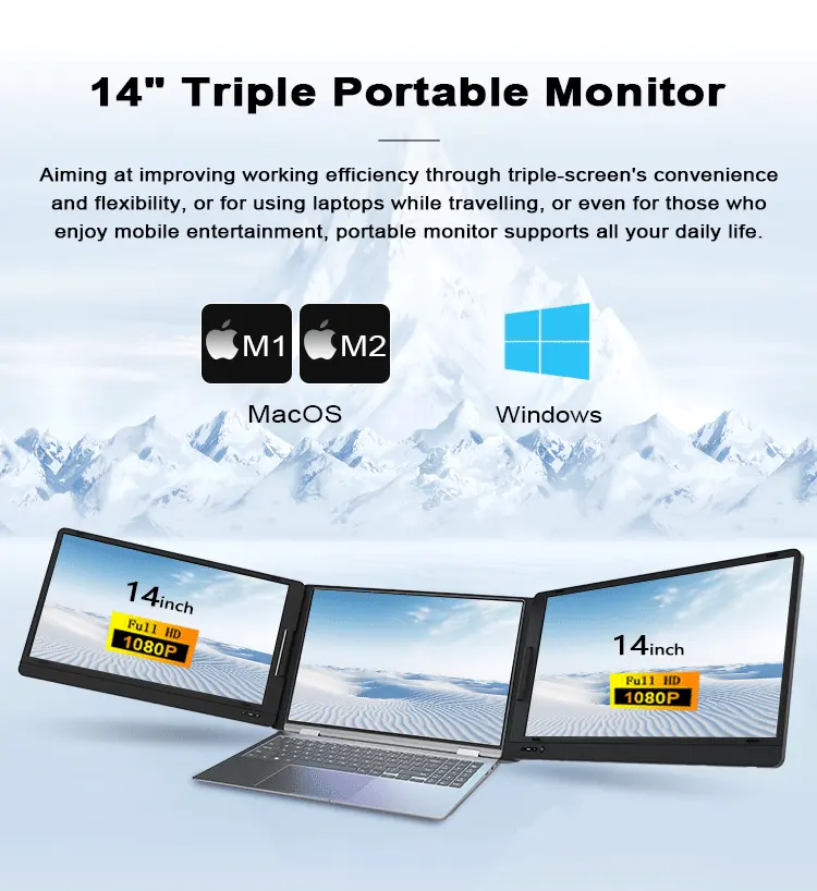Professional Triple Portable M - Laptop Stand review and price