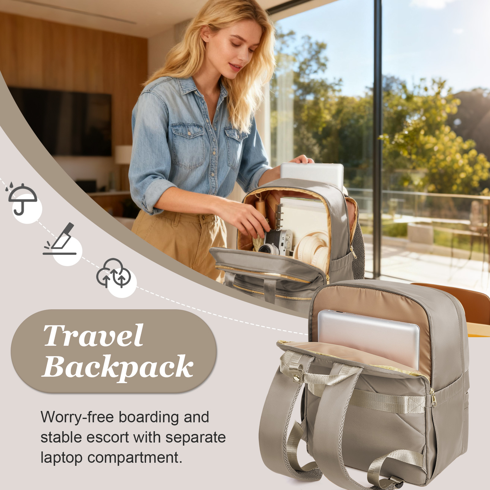 Ryanair 40x30x20 Travel Backpa - Laptop Bag review and price