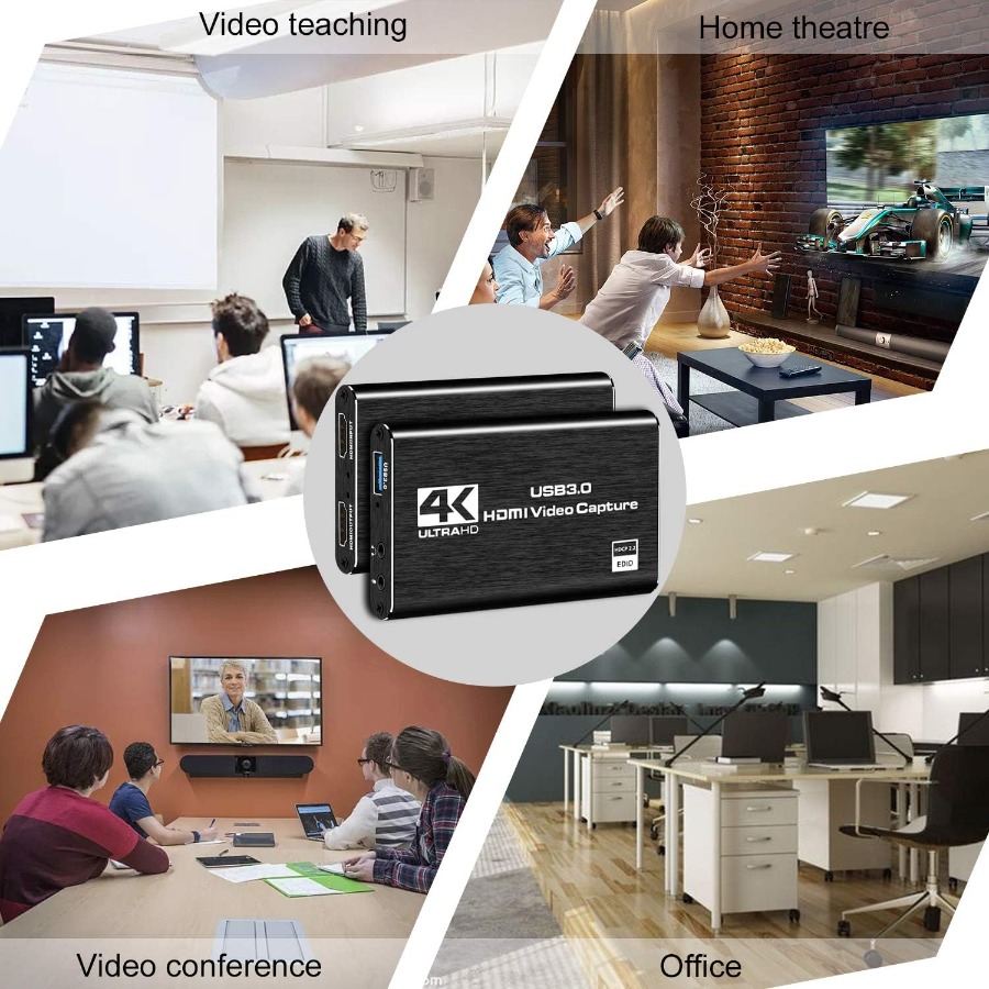 4K USB 3.0 Video Capture Card  - Hdmi Cable review and price