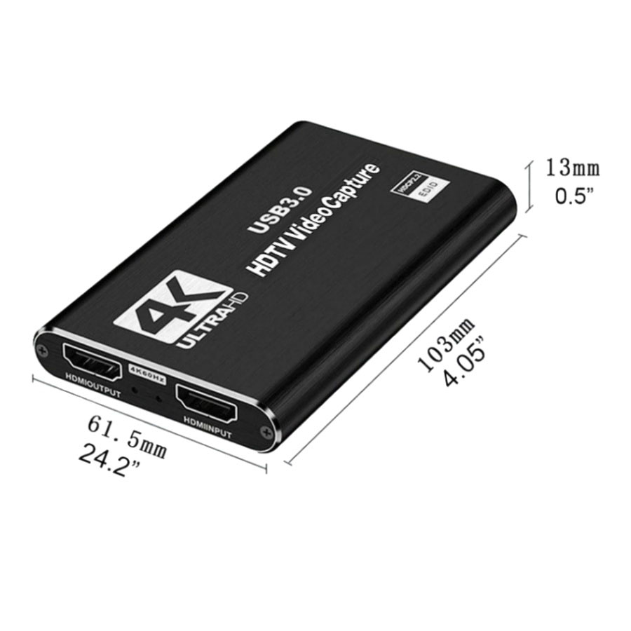 4K USB 3.0 Video Capture Card  - Hdmi Cable review and price
