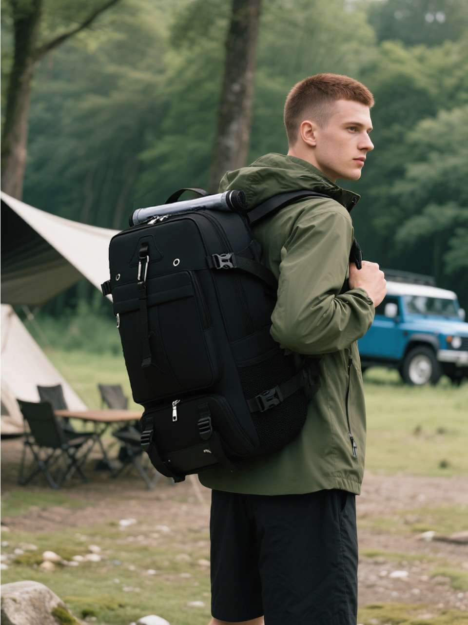 60L Large Travel Backpack Wate - Laptop Bag review and price