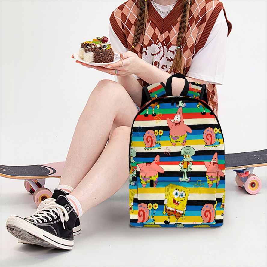 SpongeBob SquarePants Striped  - Laptop Bag review and price
