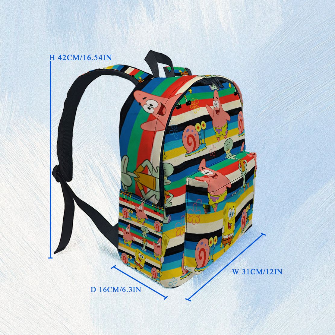SpongeBob SquarePants Striped  - Laptop Bag review and price