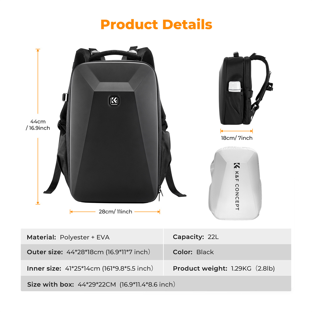 K&F CONCEPT Large Capacity Cam - Laptop Original Accessories review and price