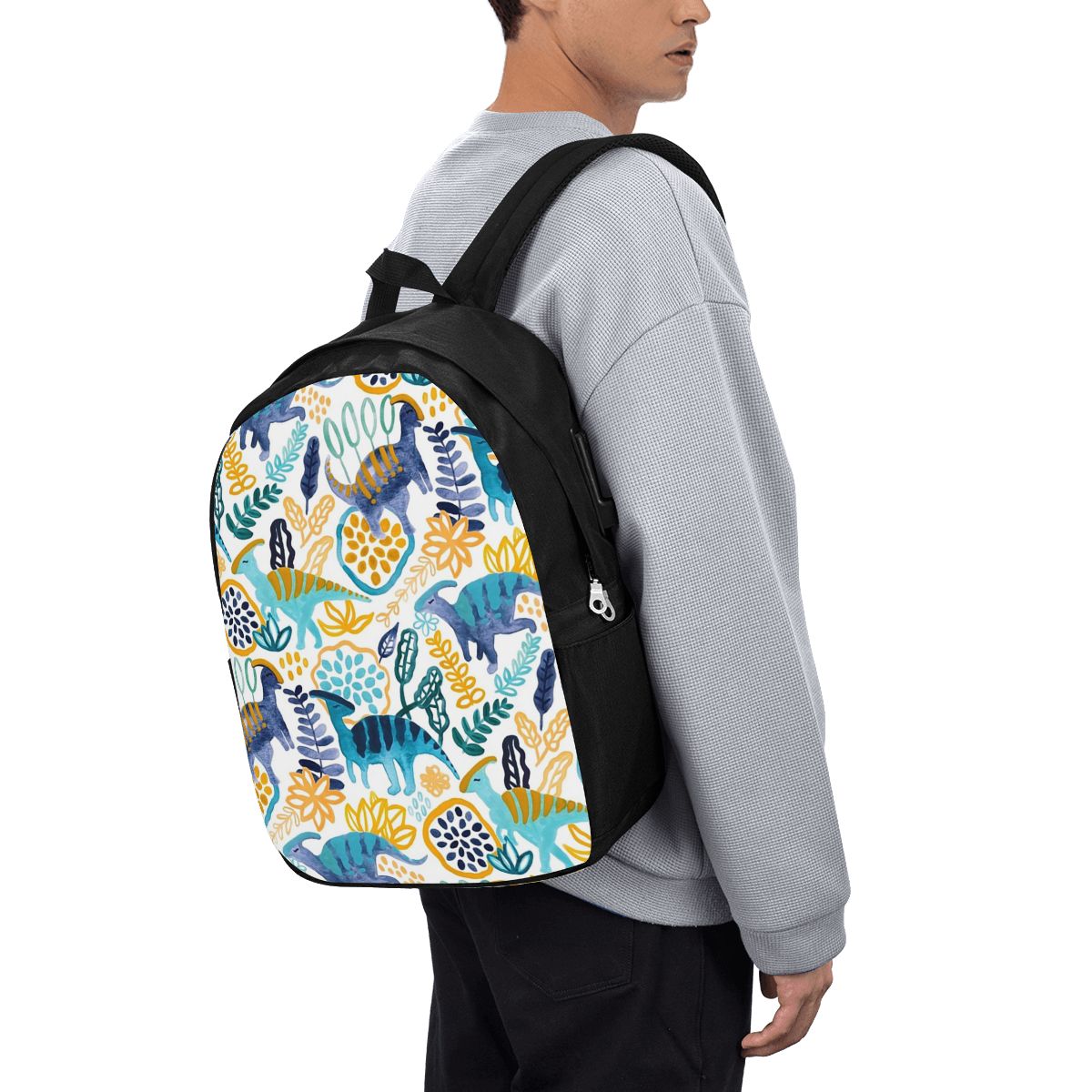 Gouache Parasaurolophuses Back - Laptop Bag review and price