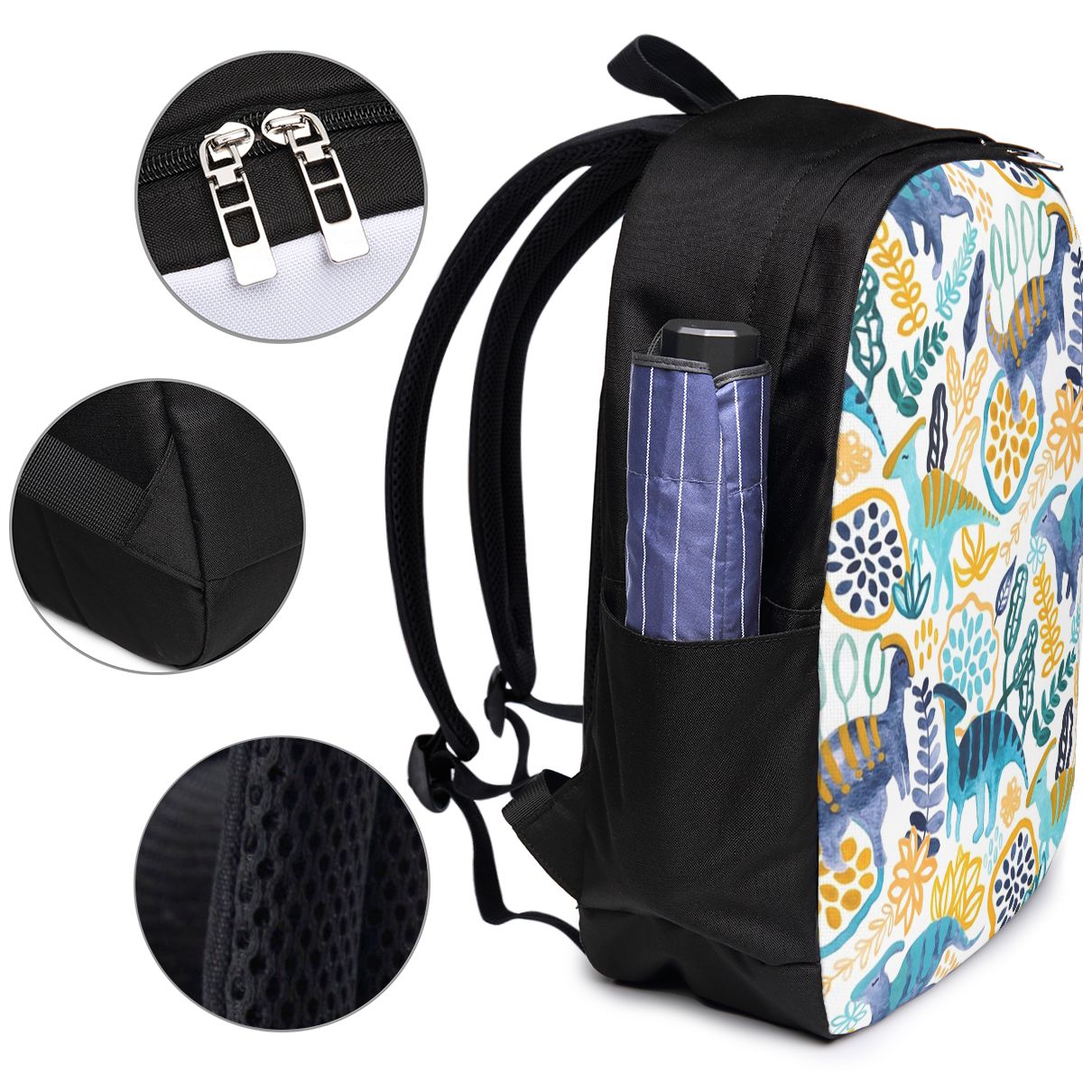 Gouache Parasaurolophuses Back - Laptop Bag review and price