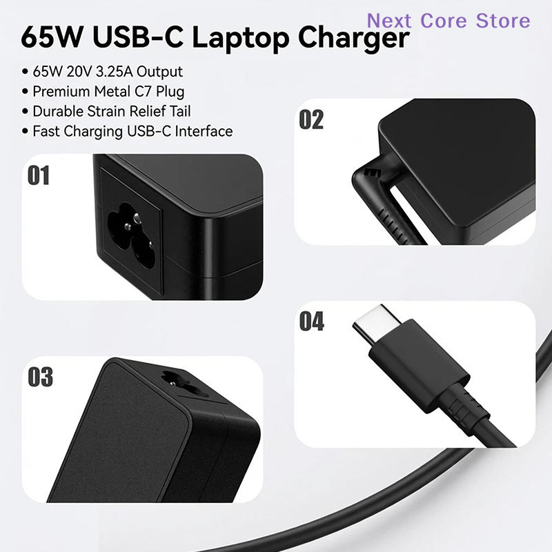 [NC]1Pc 20v3.25a 65w Type-c Po - Laptop Charger review and price