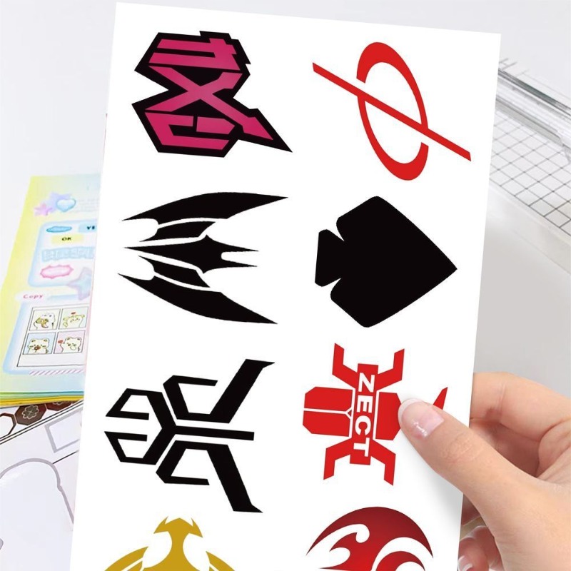 60 Sheets Kamen Rider Logo Sti - Laptop Original Accessories review and price